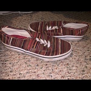 Tribal print sneakers